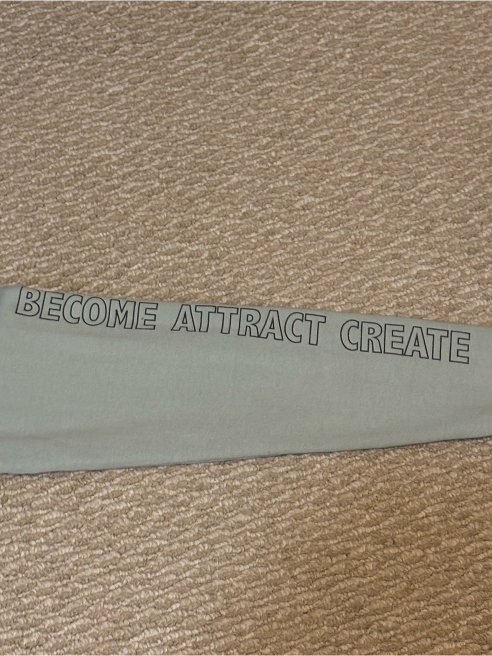 Cold Crush Sage Green Motivational Graphic Hoodie - Picture 4 of 5